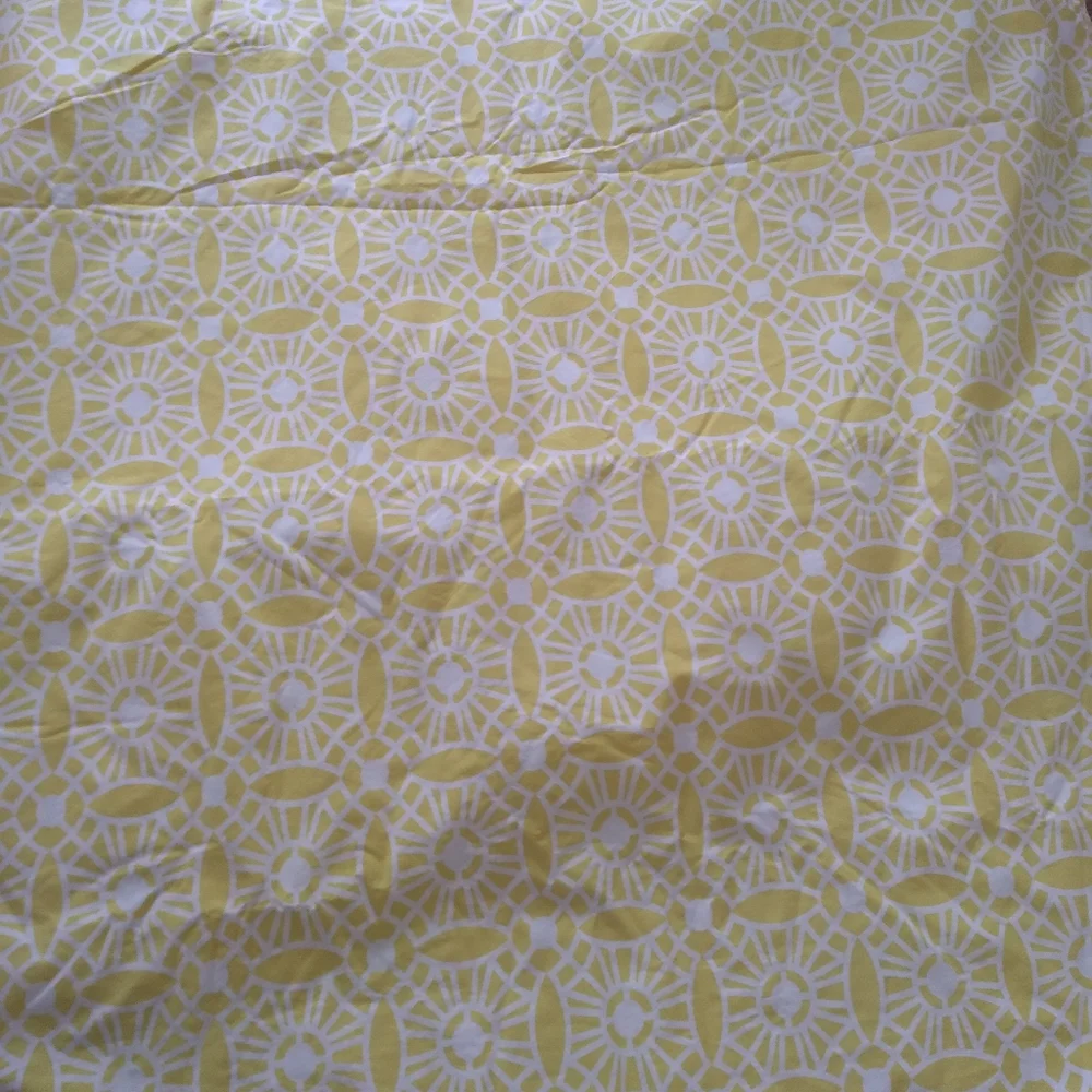 City Loft Duvet Cover Set Full / Queen Size Yellow White
